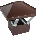 Шапка за комин от пластифицирана ламарина